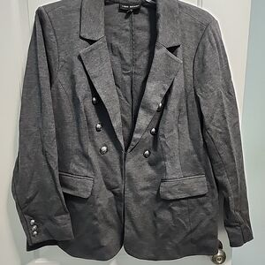 Women's Gray Blazer